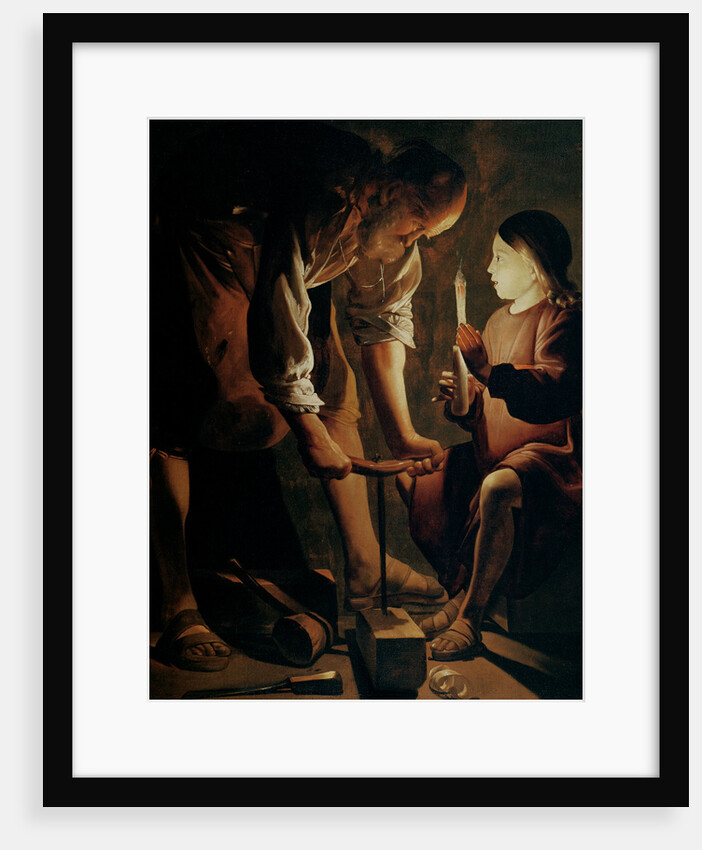 St. Joseph, the Carpenter, 1652 by Georges de la Tour