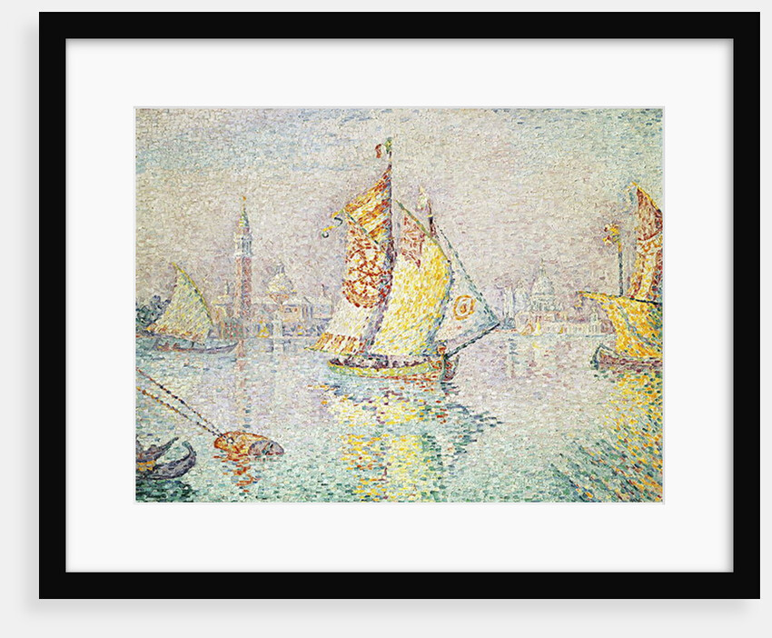 The Yellow Sail, Venice, 1904 by Paul Signac
