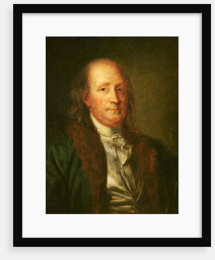 Portrait of Benjamin Franklin by George Peter Alexander Healy