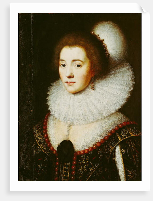 Amalia van Solms by Michiel Jansz. van Miereveld