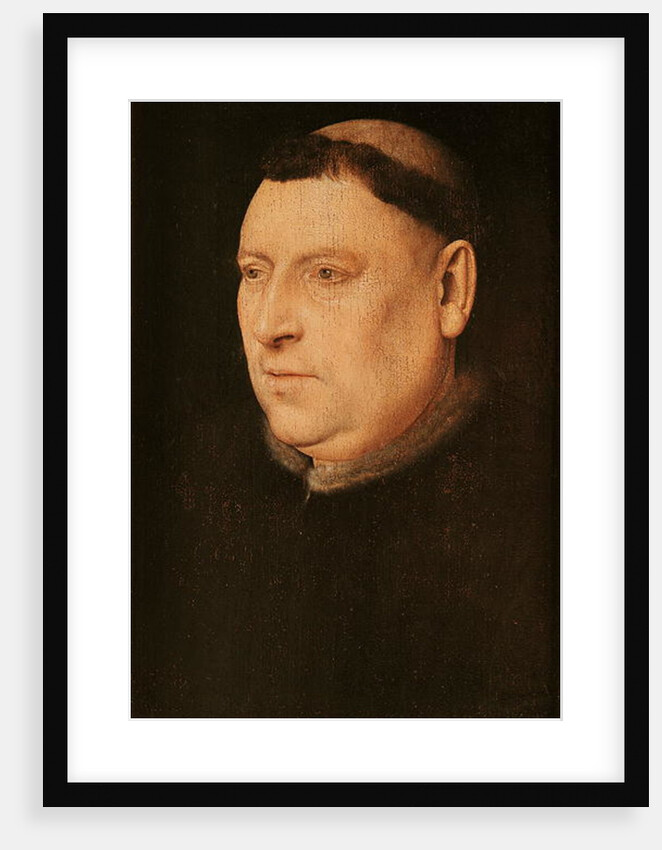 Portrait of a Monk by Flemish School