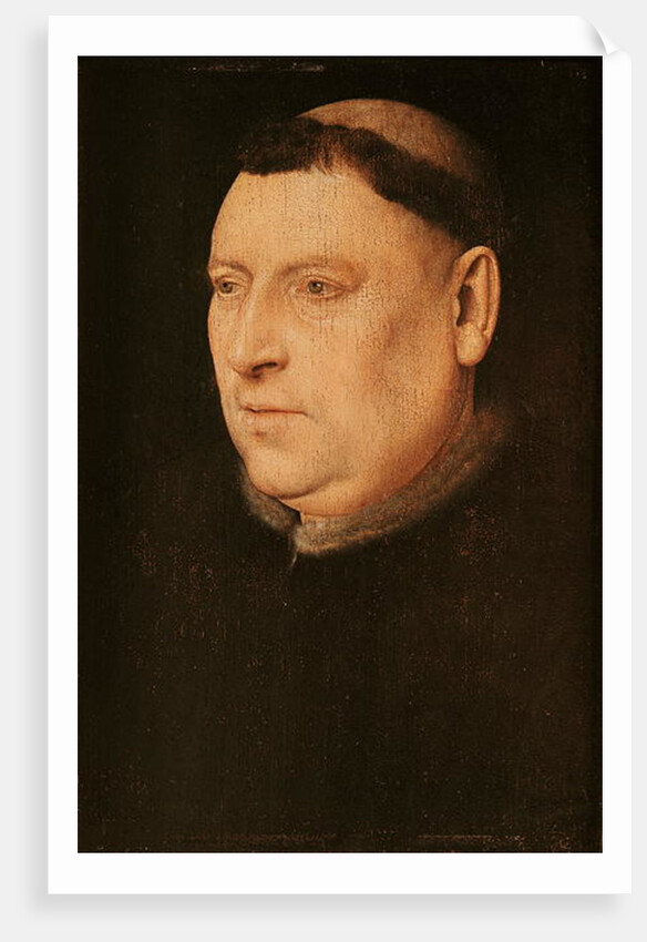 Portrait of a Monk by Flemish School