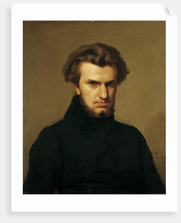 Portrait of Ambroise Thomas 1834 by Hippolyte Flandrin