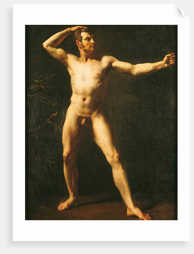 Study of a Man by Theodore Gericault