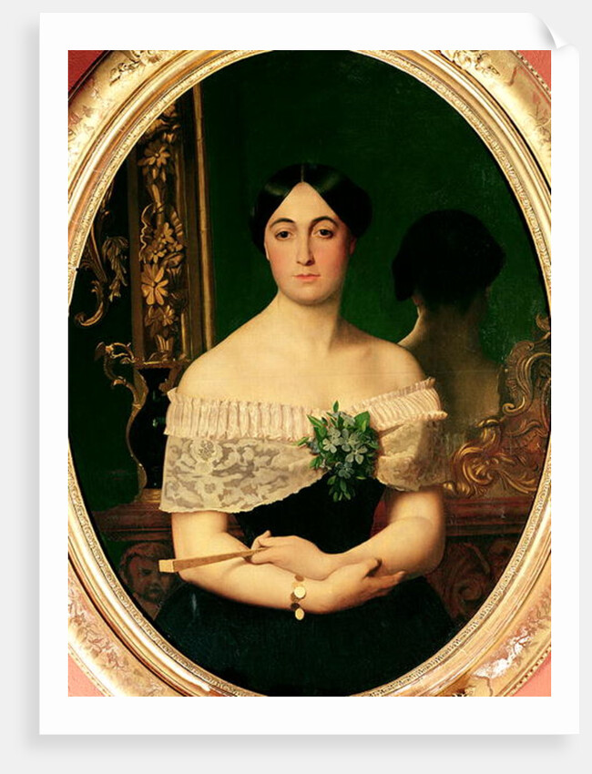 Portrait of Marianne Elisa Birch, 19th century by Jean Leon Gerome