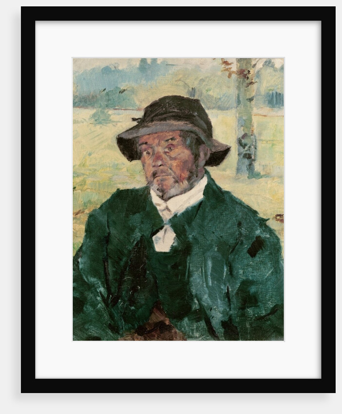 An Old Man, Celeyran, 1882 by Henri de Toulouse-Lautrec