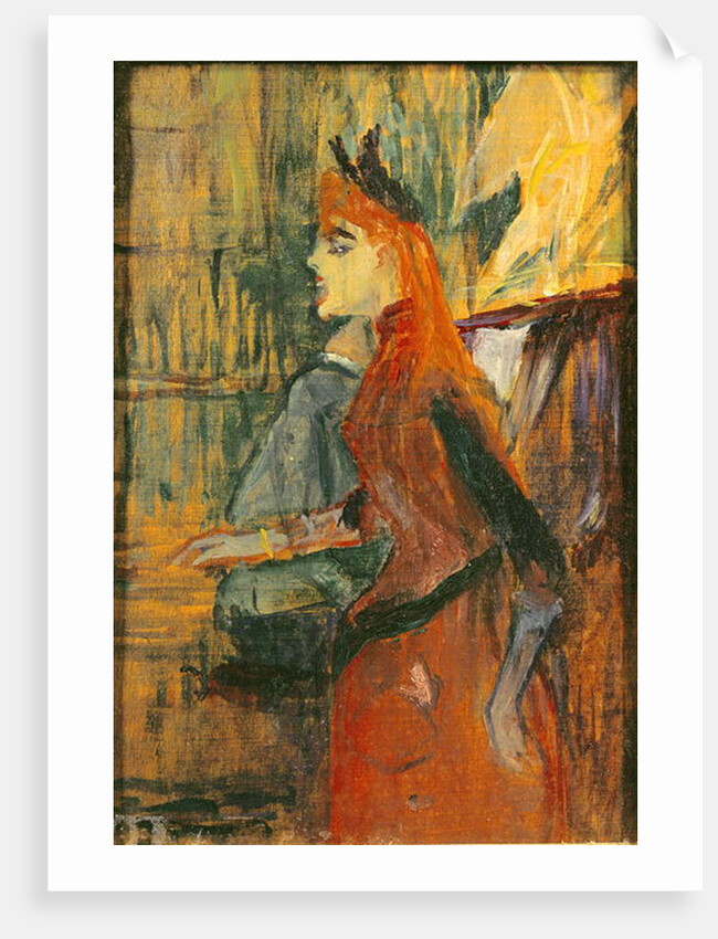 The Singing Lesson, 1882 by Henri de Toulouse-Lautrec