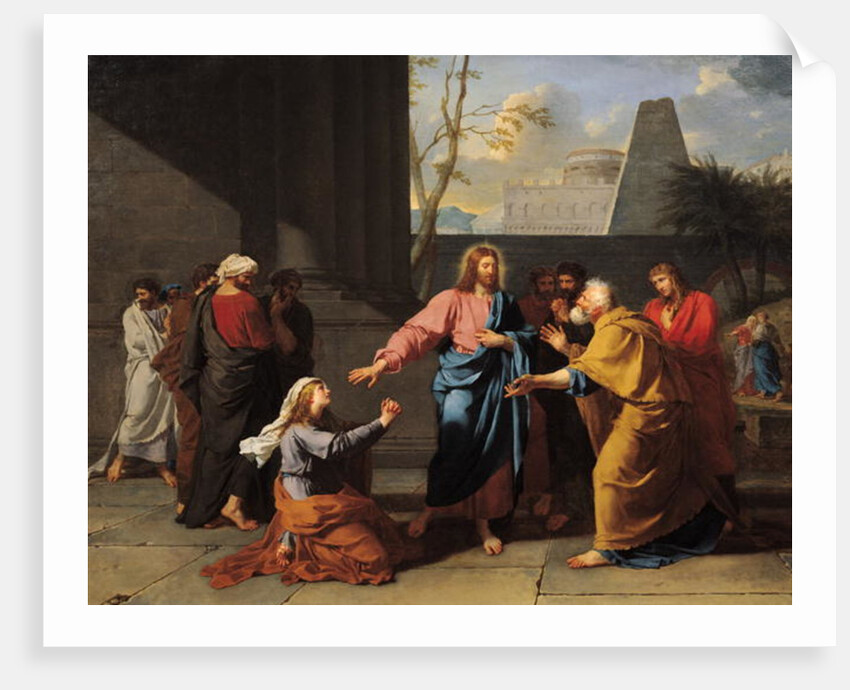 Christ and the Canaanite Woman, 1783-84 by Jean-Germain Drouais