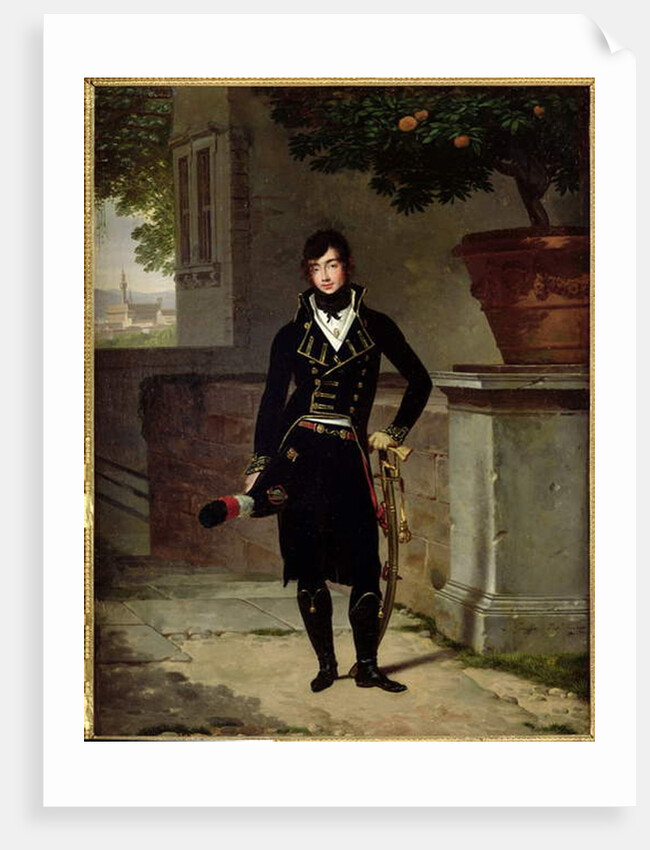 Portrait of an Officer of the Cisalpine Republic, 1801 by Louis Gauffier