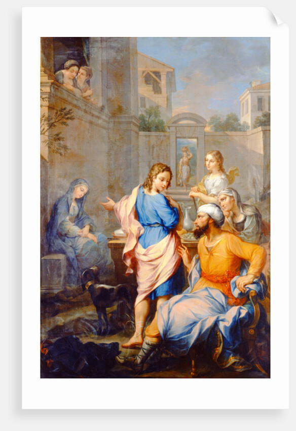 Tobias Asking Raguel for his Daughter, Sarah's, Hand in Marriage, 1733 by Pierre Parrocel