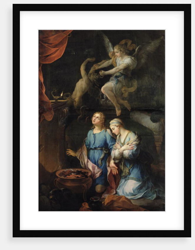 The Marriage of Tobias and Sarah. The First Night, 1733 by Pierre Parrocel