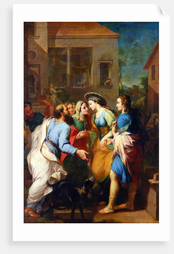 Tobias Presenting Sarah to his Father, 1733 by Pierre Parrocel