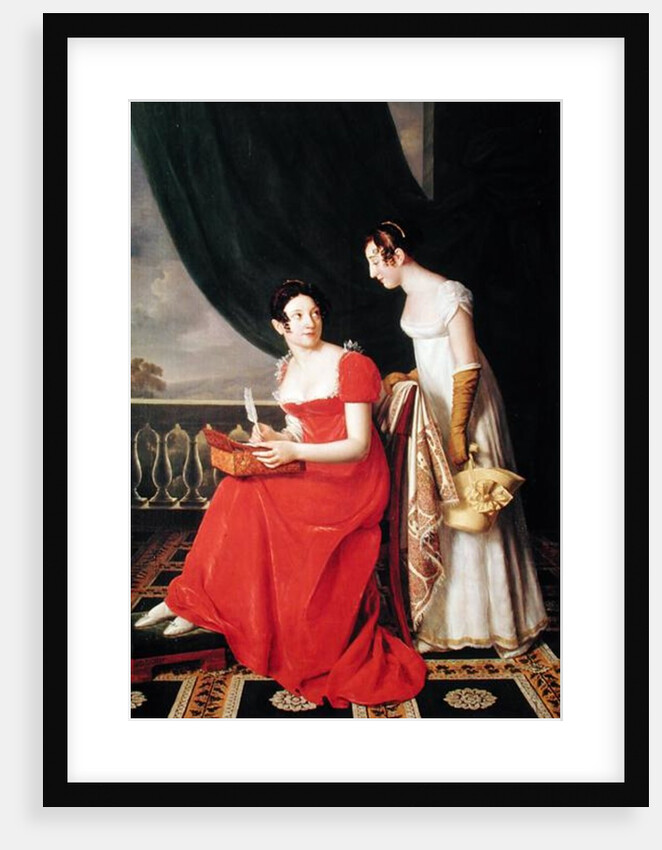Madame Riesener and her Sister, Madame Longroy, 1802 by Henri Francois Riesener