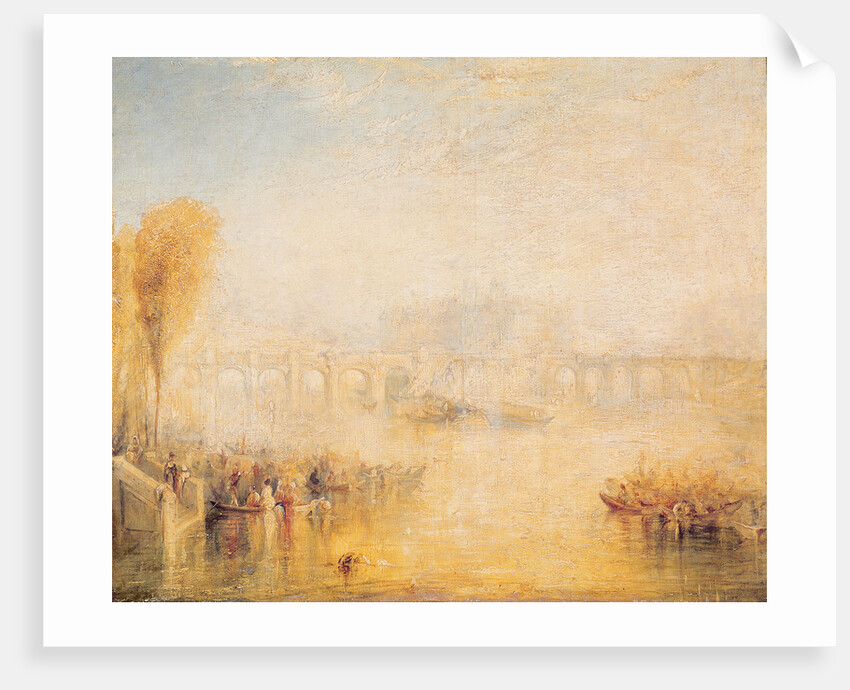 View of the Pont Neuf, Paris by Joseph Mallord William Turner
