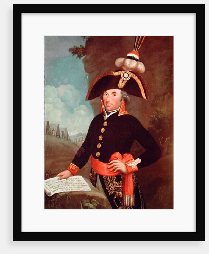 Portrait of Andre Massena General of the Division, 2 Frimaire, An IV by French School