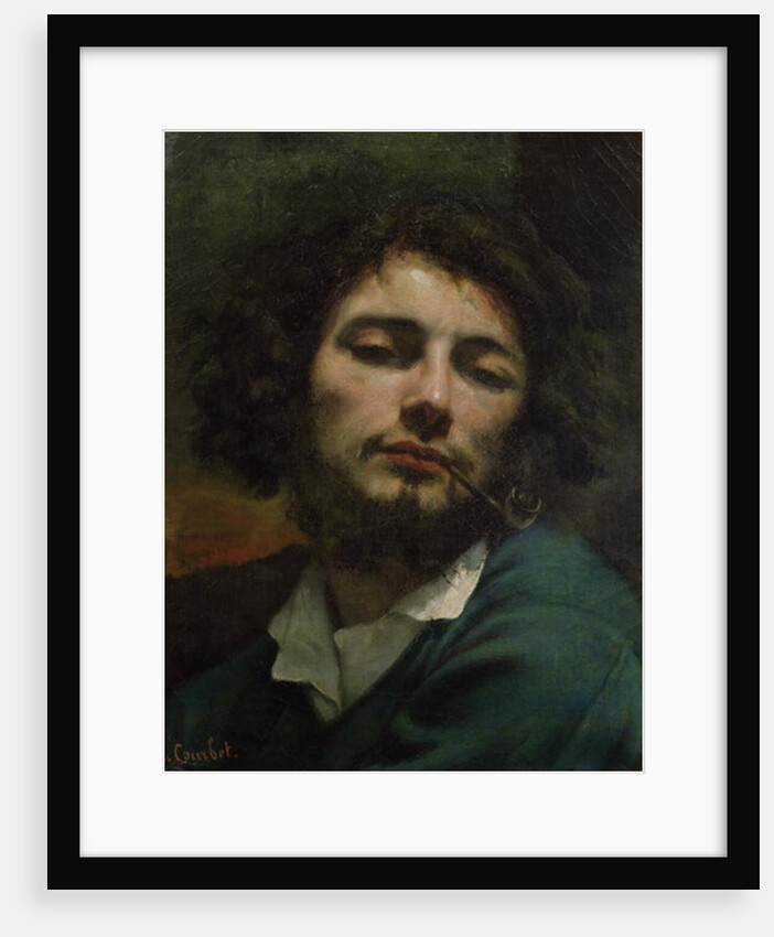 Self Portrait or, The Man with a Pipe, c.1846 by Gustave Courbet