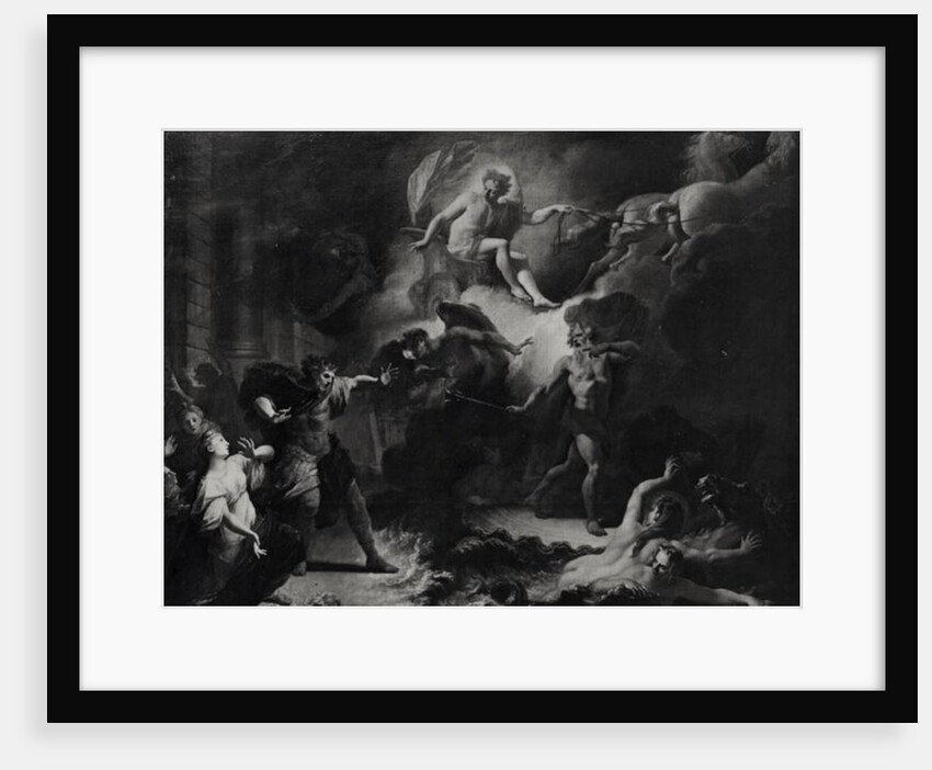 Laemedon Punished by Apollo and Poseidon, 1707 by Pierre Dulin