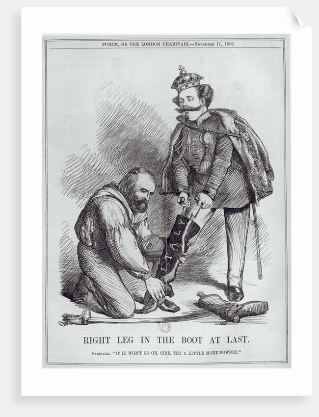 Right Leg in the Boot at Last by English School