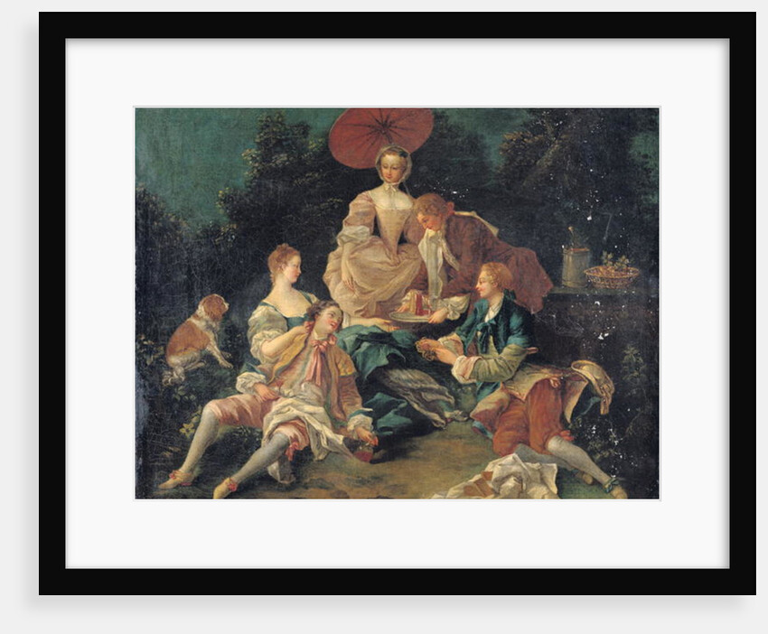 Picnic in a Park by Nicolas Lancret