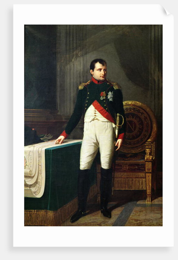 Portrait of Napoleon Bonaparte, 1809 by Robert Lefevre