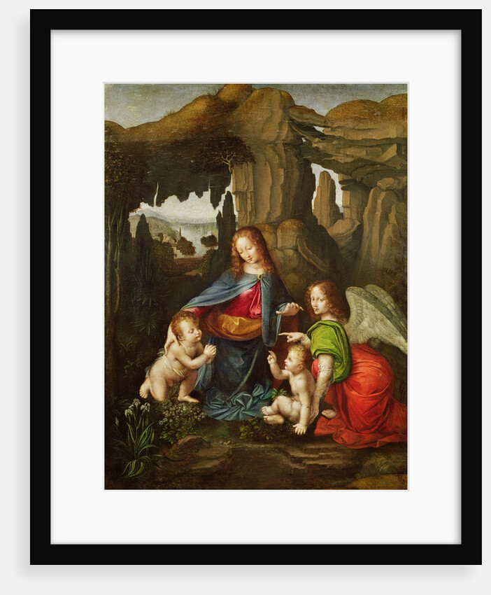 Madonna of the Rocks by Leonardo da Vinci