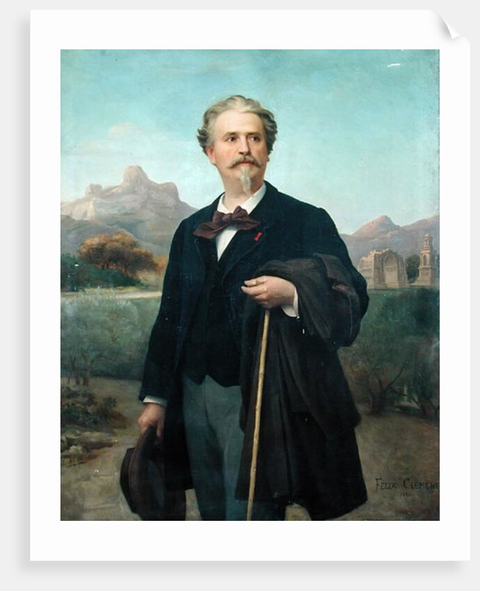 Portrait of Frederic Mistral 1885 by Felix Auguste Clement