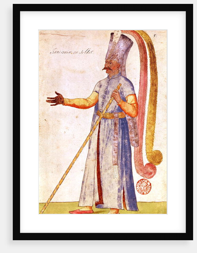 A Janissary or soldier, 1567 by French School