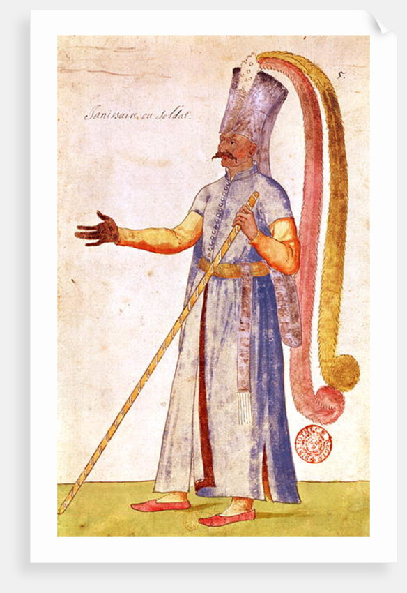 A Janissary or soldier, 1567 by French School