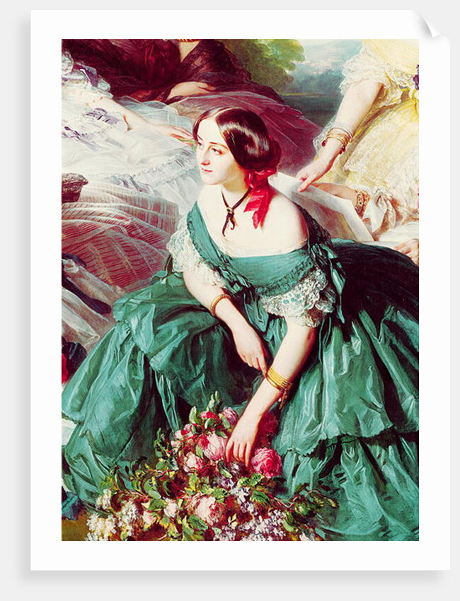 Empress Eugenie and her Ladies in Waiting by Franz Xaver Winterhalter
