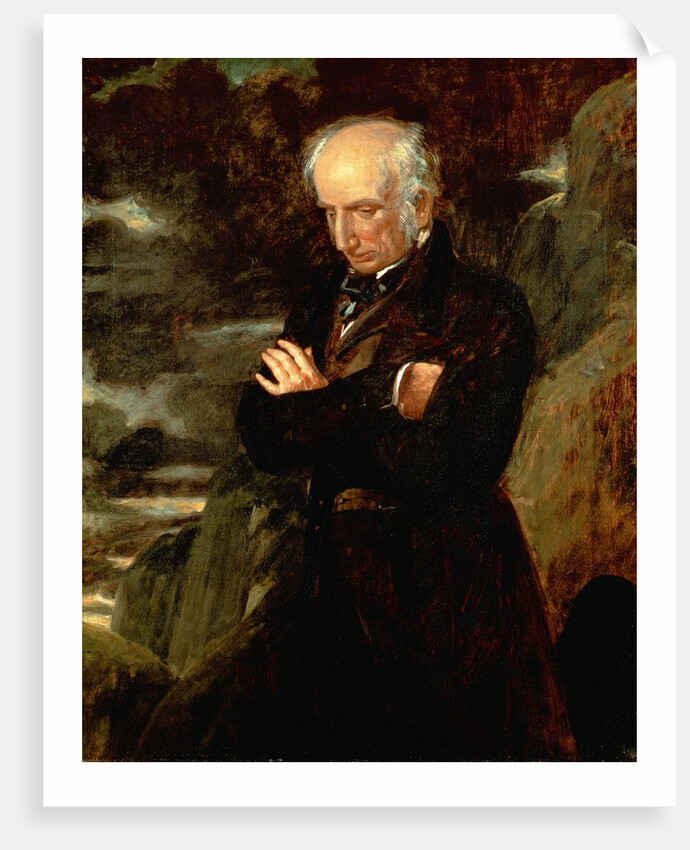 Portrait of William Wordsworth 1842 by Benjamin Robert Haydon