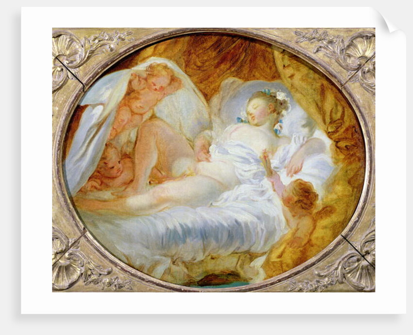 The Powder Keg, 18th century by Jean-Honore Fragonard