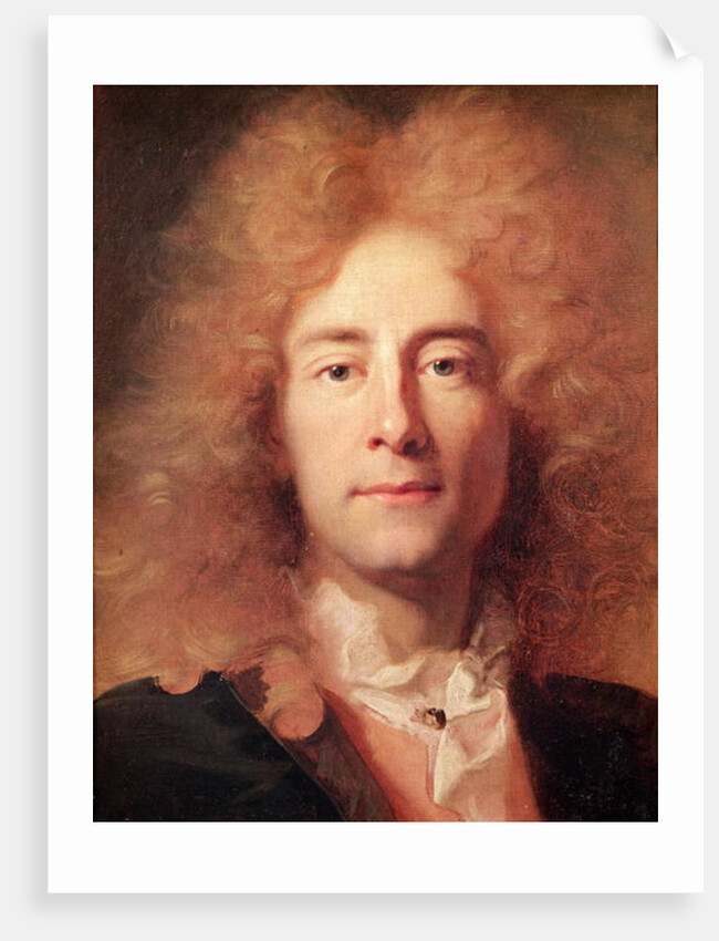 Portrait of an Unknown Man by Hyacinthe Francois Rigaud