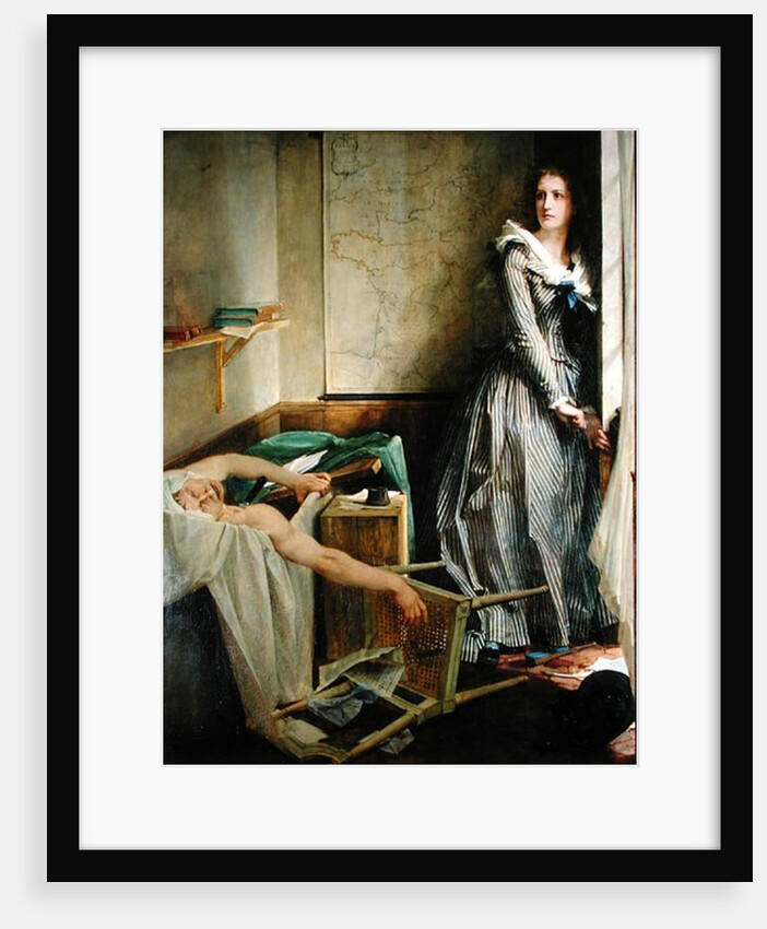 Portrait of Charlotte Corday, 1858 by Paul Baudry
