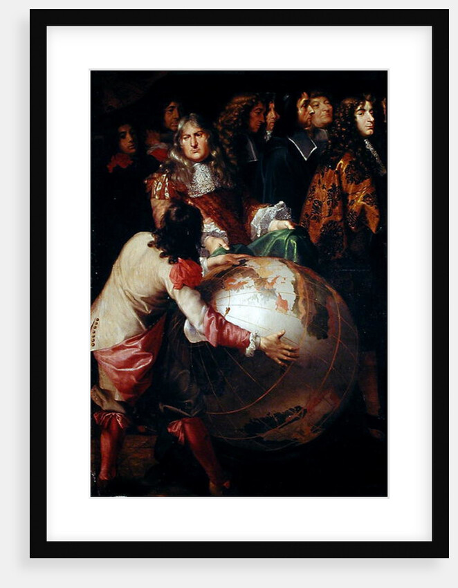 Jean-Baptiste Colbert Presenting the Members of the Royal Academy of Science to Louis XIV by Henri Testelin