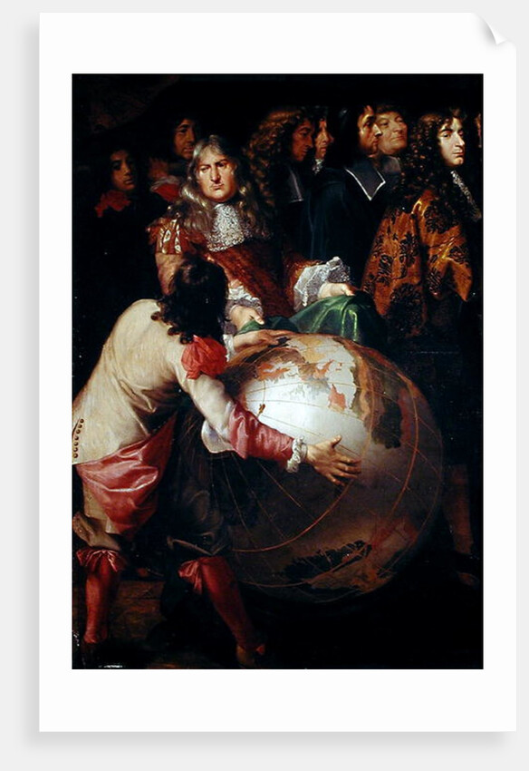 Jean-Baptiste Colbert Presenting the Members of the Royal Academy of Science to Louis XIV by Henri Testelin
