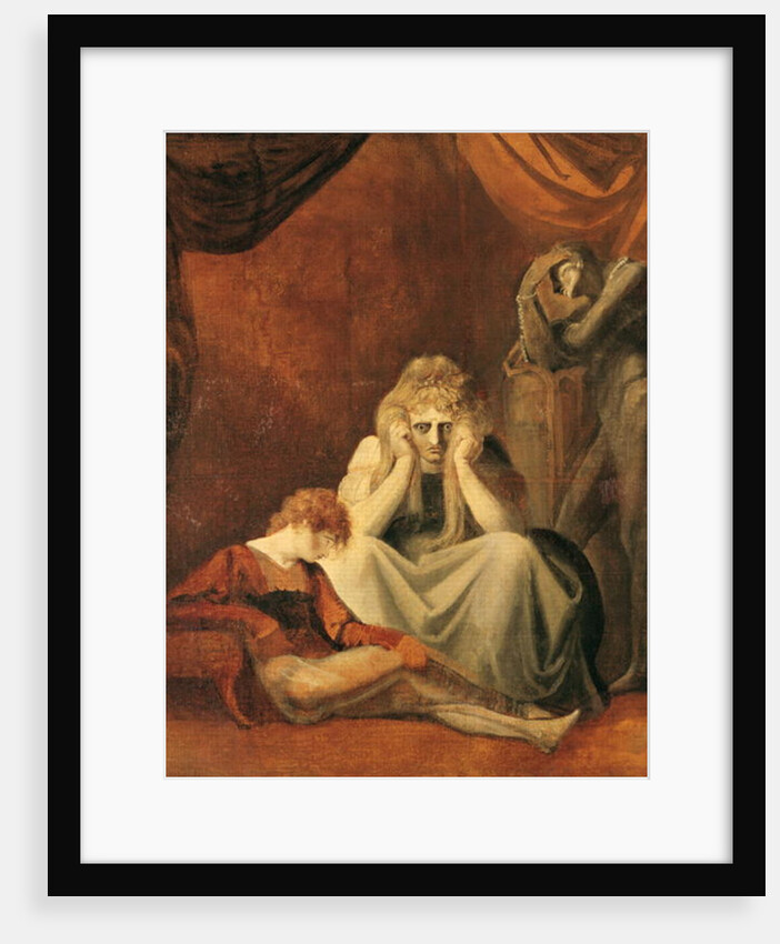 Here I and Sorrow Sit by Henry Fuseli