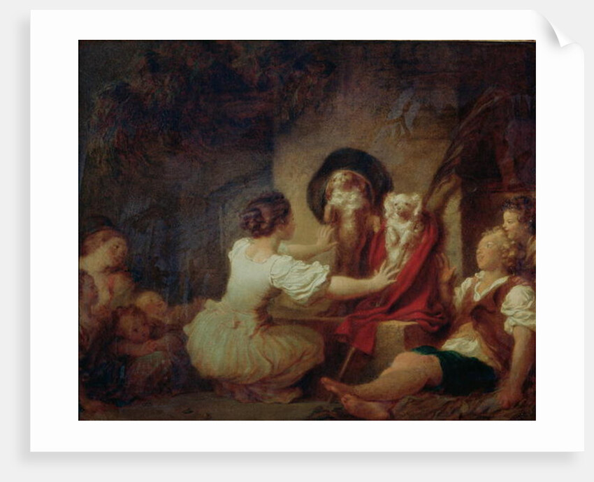 Education is All, c.1780 by Jean-Honore Fragonard
