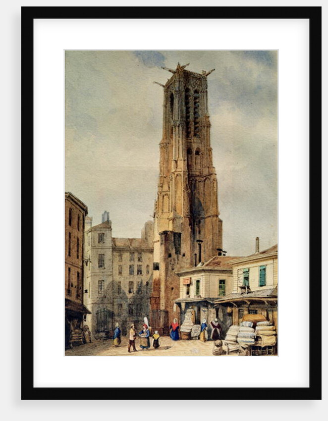 Tour Saint-Jacques by Francois Etienne Villeret