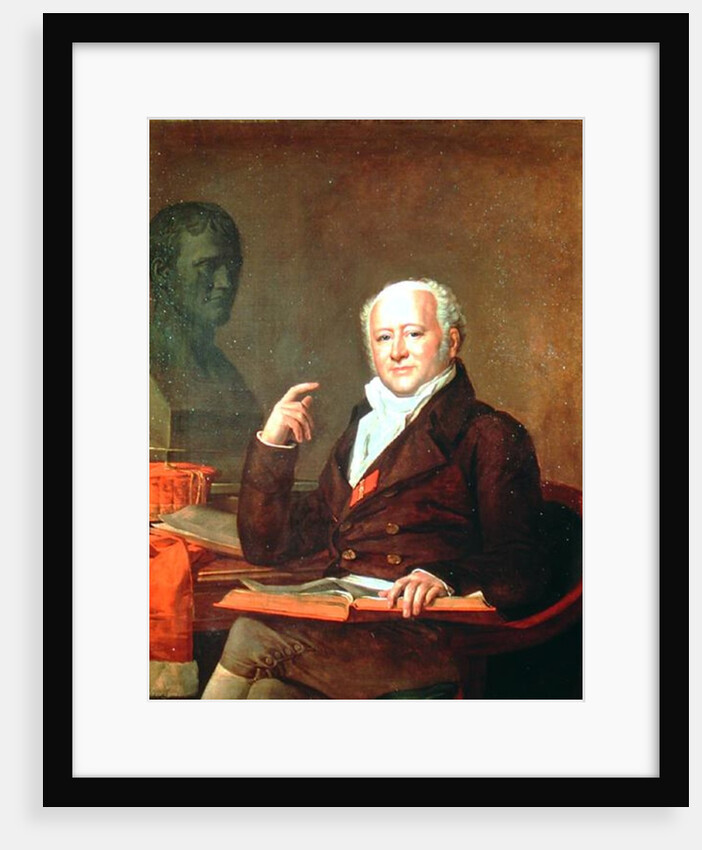 Portrait of Jean Nicolas Corvisart des Marets 1809 by Anicet-Charles Lemonnier