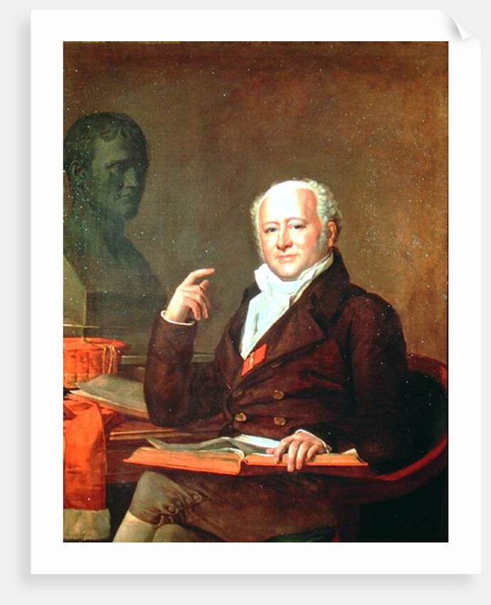 Portrait of Jean Nicolas Corvisart des Marets 1809 by Anicet-Charles Lemonnier