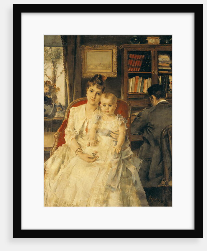All Happiness c.1880 by Alfred Emile Stevens