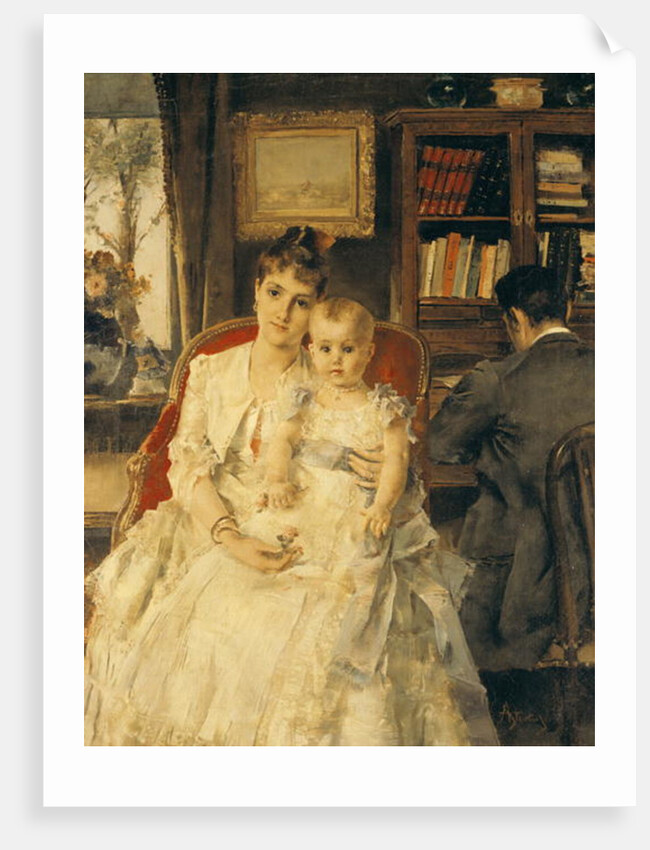 All Happiness c.1880 by Alfred Emile Stevens