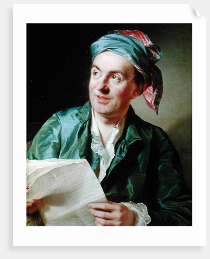 Portrait of Jean-Francois Marmontel 1767 by Alexander Roslin