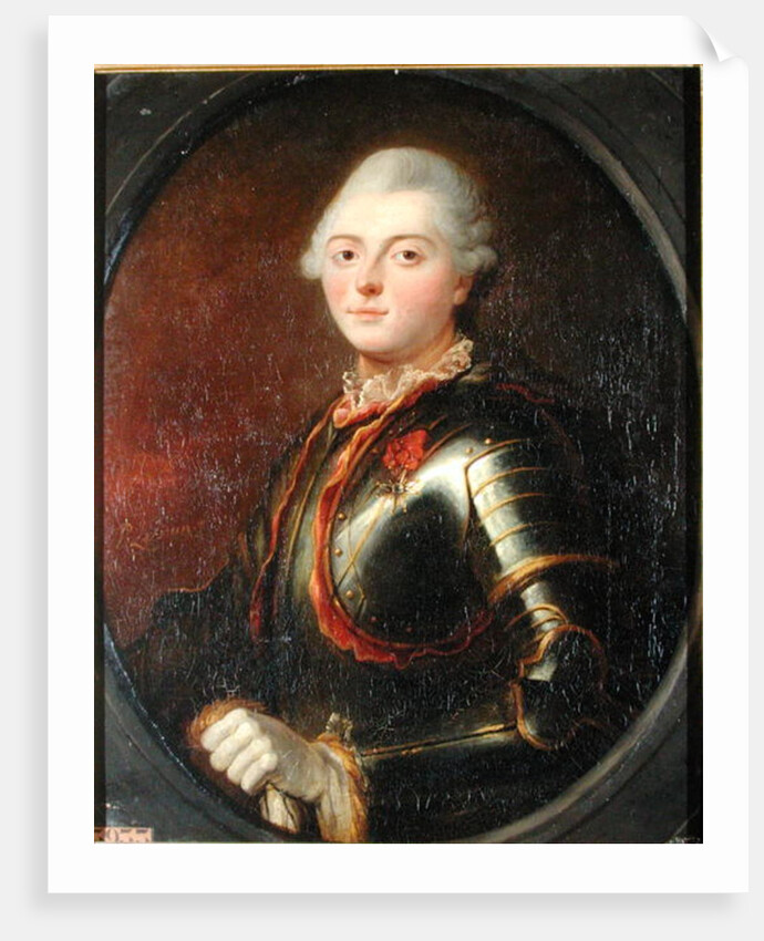 Admiral Charles-Henri Theodat Count of Estaing, 1769 by Jean Baptiste Lebrun