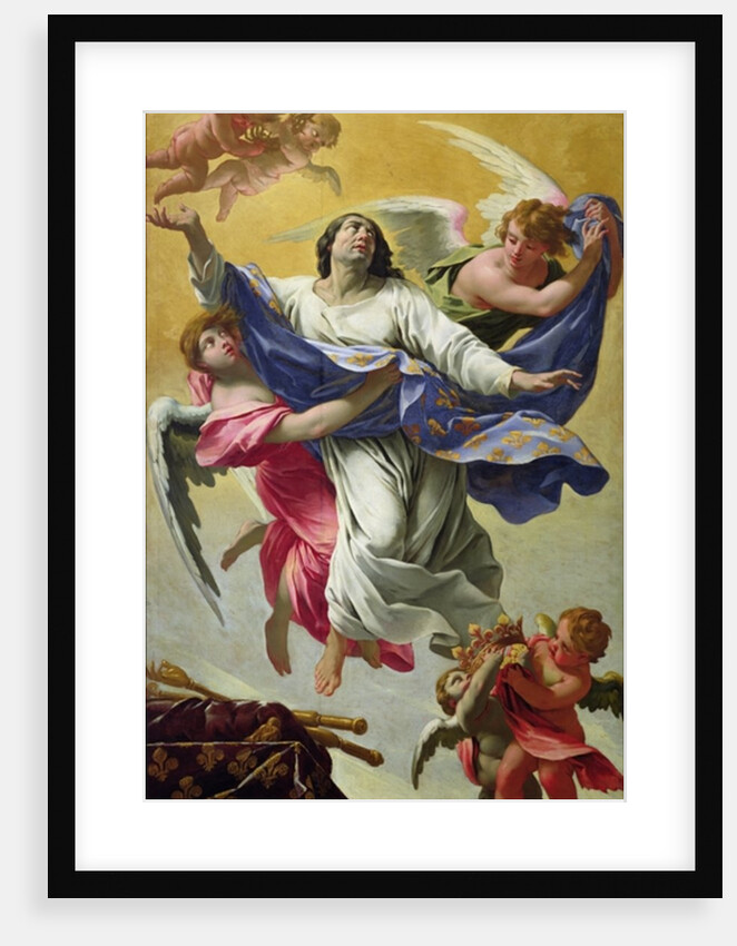 Apotheosis of St. Louis, 1639-42 by Simon Vouet