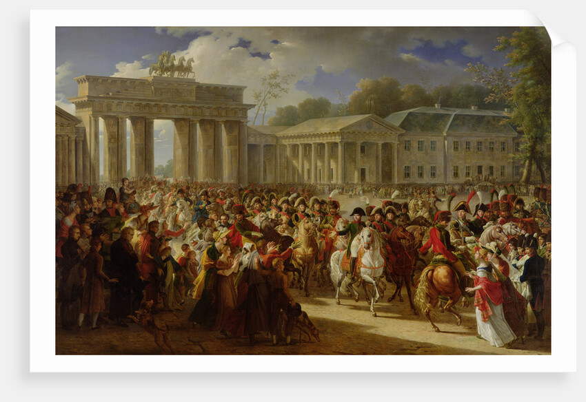 Entry of Napoleon I into Berlin, 27th October 1806, 1810 by Charles Meynier