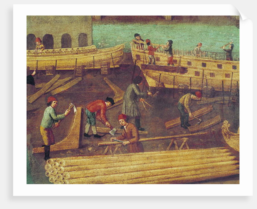 Sign for the Marangoni Family of shipbuilders, Venetian, 1517 by Italian School
