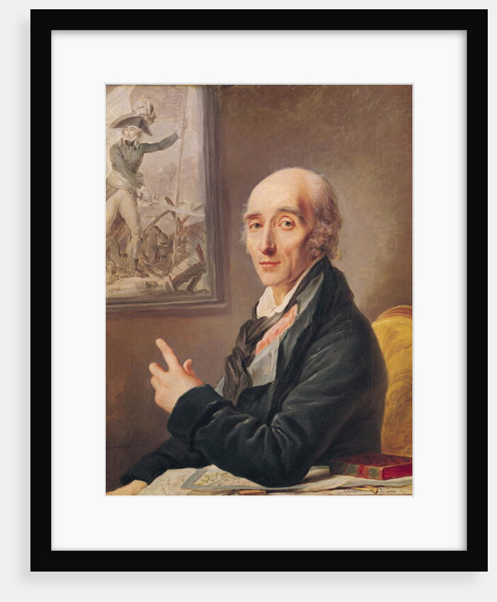 Portrait of Marshal Pierre Francois Charles Augereau by Johann Ernst Heinsius