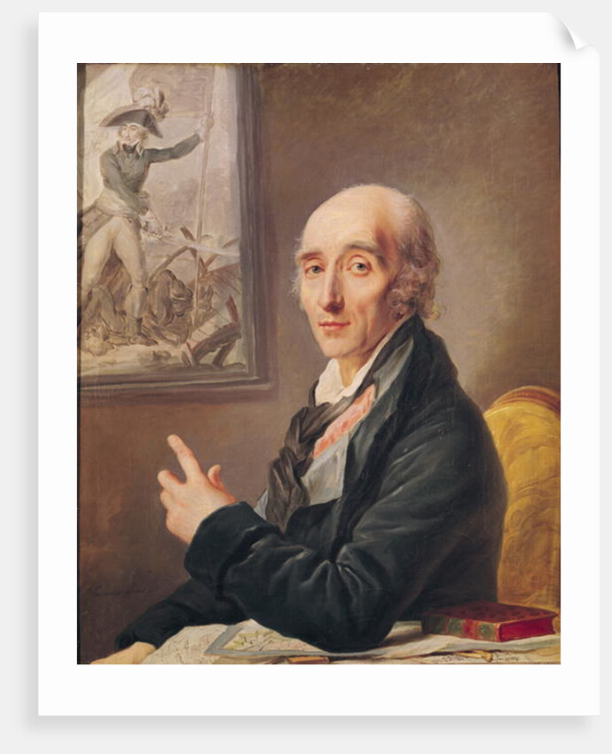 Portrait of Marshal Pierre Francois Charles Augereau by Johann Ernst Heinsius