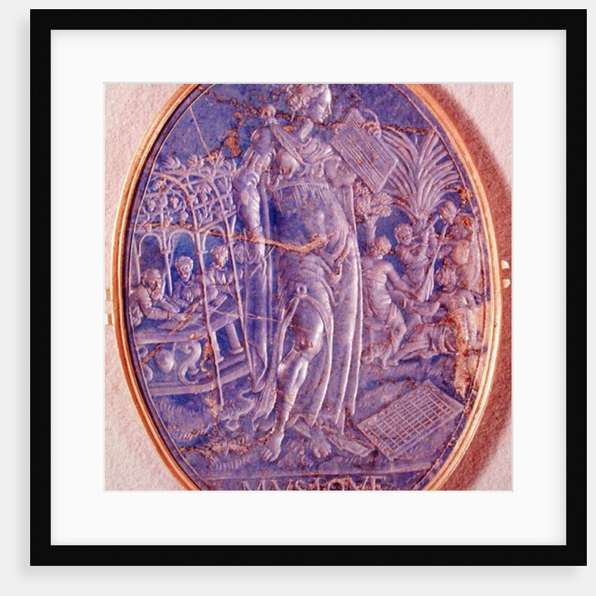 Relief depicting an Allegory of Music by French School